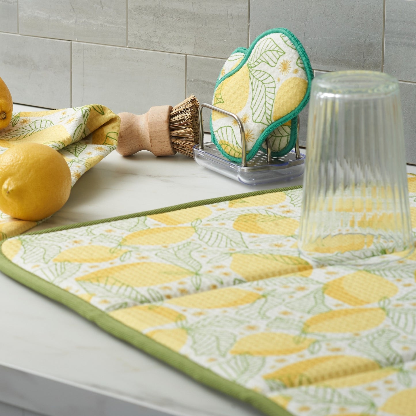 Lemon Sparkle Drying Mat