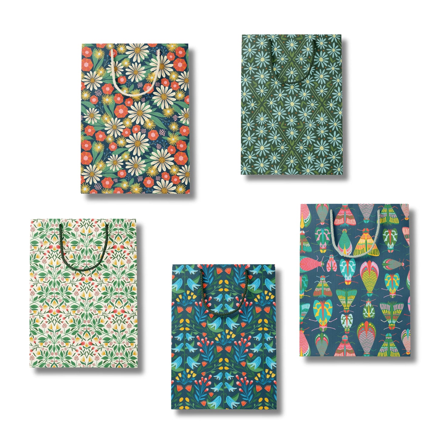 Spring Fever Gift Bag - Rebecca Jane Woolbright - - gift bag