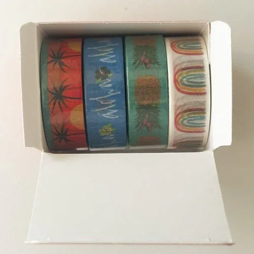 All Aloha Washi Tape Box - Rebecca Jane Woolbright - - Washi Tape