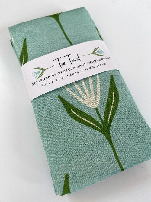 Almost Spring Tea Towel - Rebecca Jane Woolbright - - Tea Towel