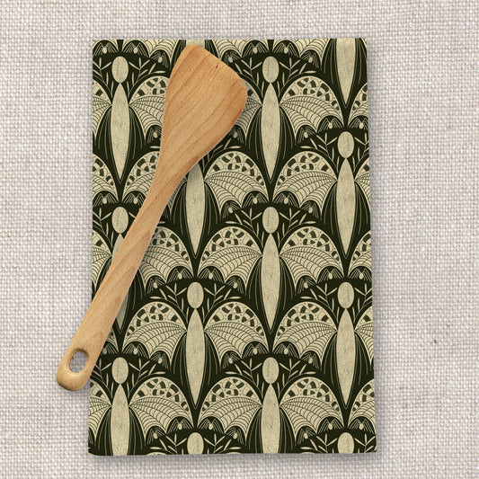 Bat Candy Tea Towel