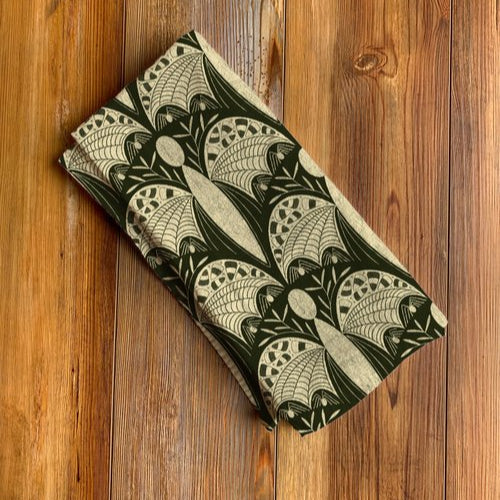 Bat Candy Tea Towel