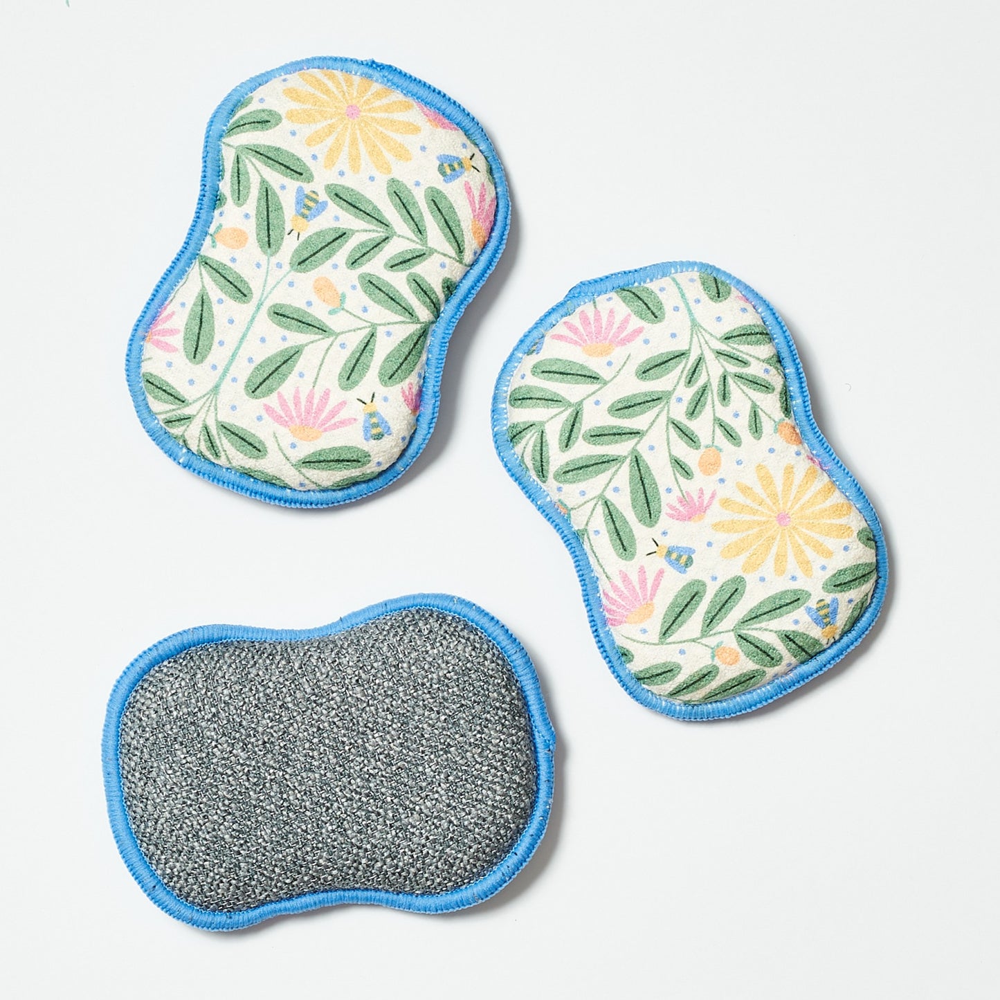 Bee Kind Re:usable Sponges (set of 3) - Rebecca Jane Woolbright - - Sponges
