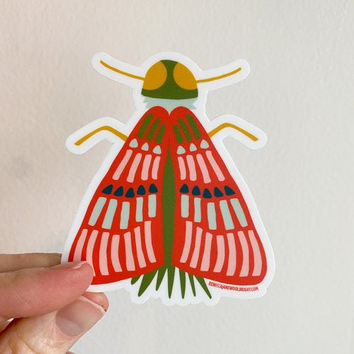 Big Red Vinyl Sticker