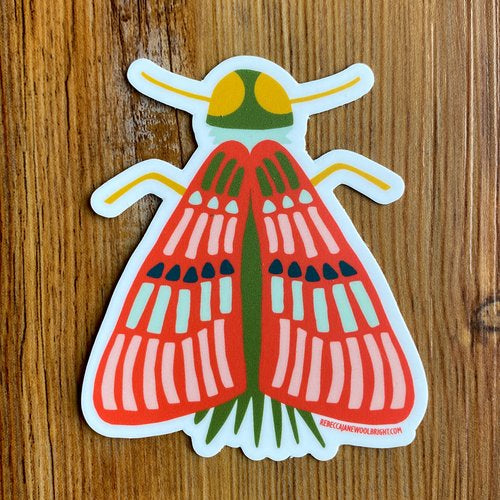 Big Red Vinyl Sticker