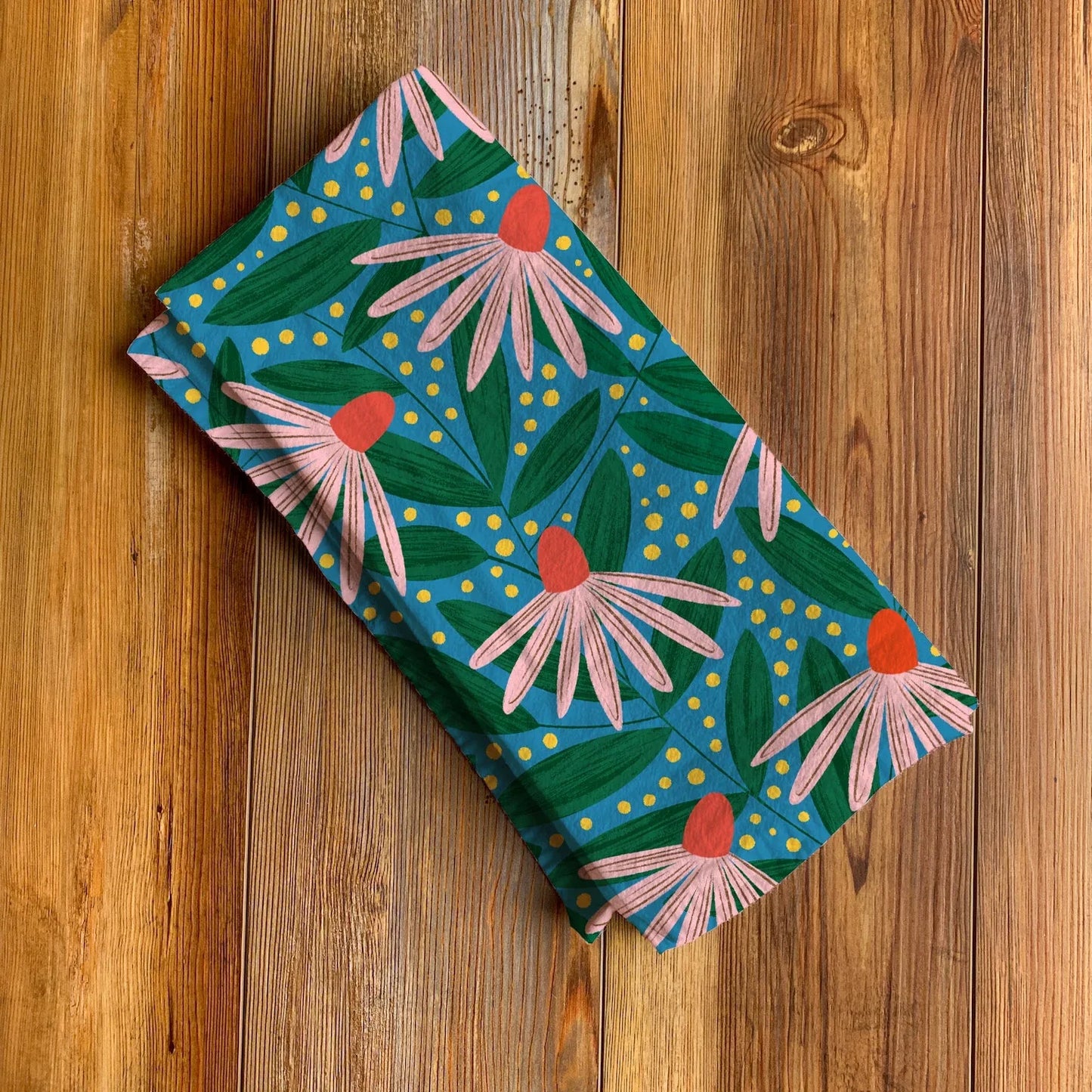 Blue Moon Tea Towel - Rebecca Jane Woolbright - - Tea Towel