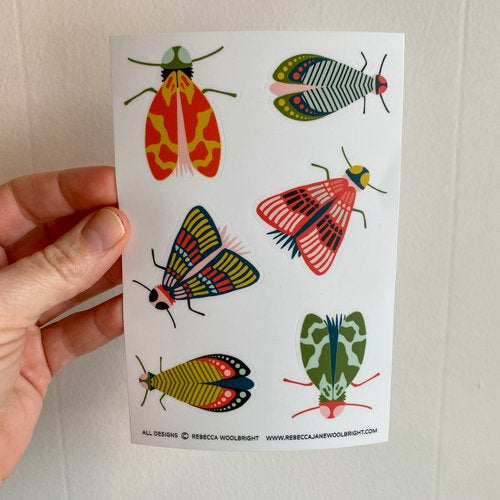 Bug Picnic Vinyl Sticker Sheet