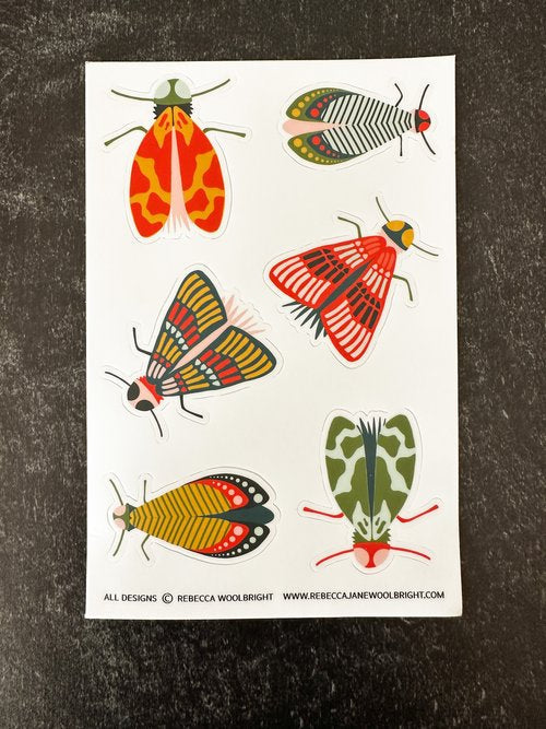 Bug Picnic Vinyl Sticker Sheet