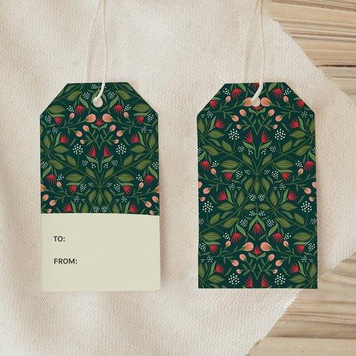 Camden Winter Gift Tag - Rebecca Jane Woolbright - holiday shop-gift tag - gift tag