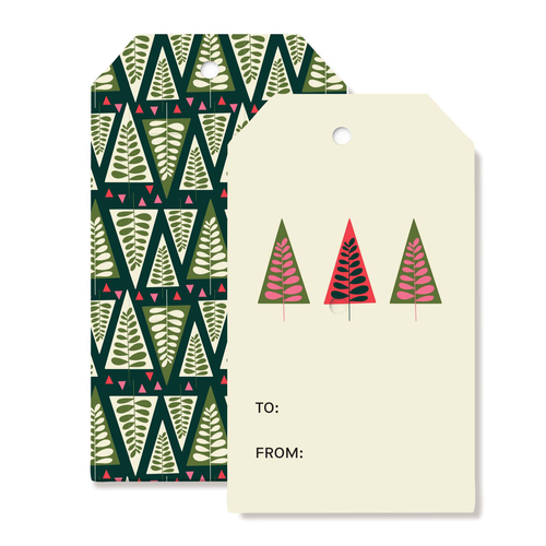 Deep Forest Gift Tag