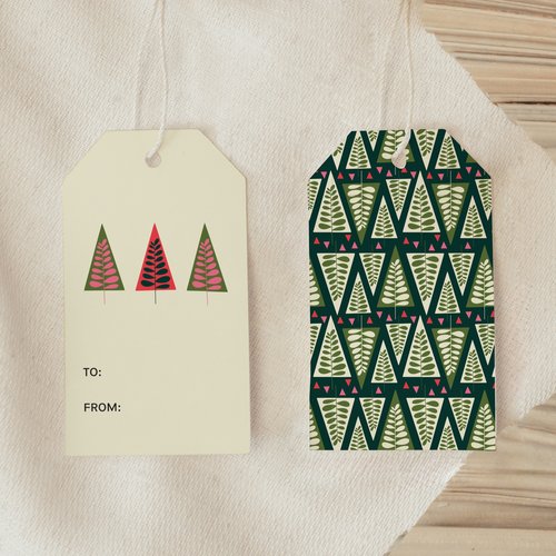 Deep Forest Gift Tag