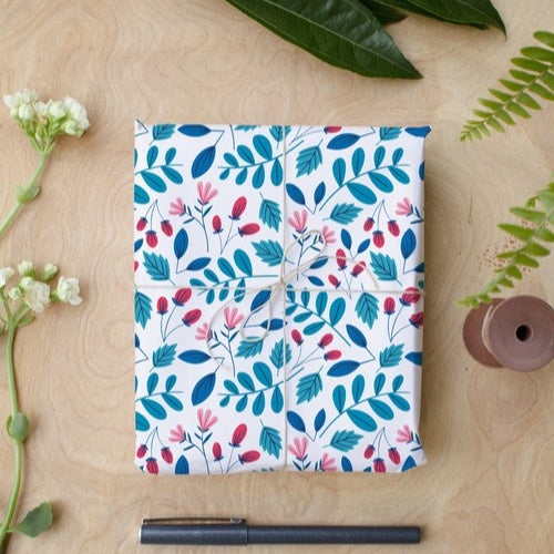 Deep Frost Wrapping Paper