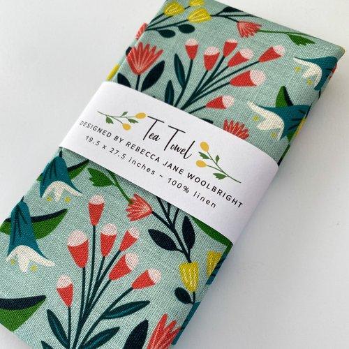Eloise Tea Towel - Rebecca Jane Woolbright - - Tea Towel