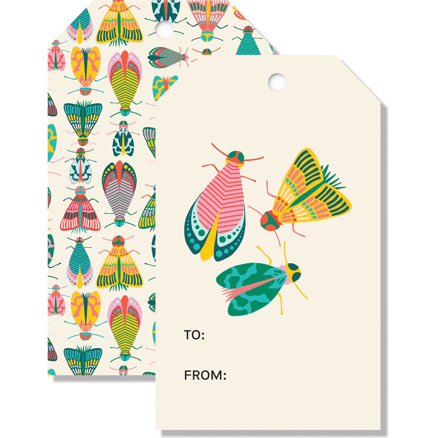 Dancing Bugs Gift Tags