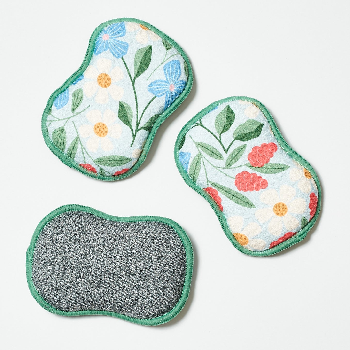 Garden Path Re:usable Sponges (set of 3) - Rebecca Jane Woolbright - - Sponges