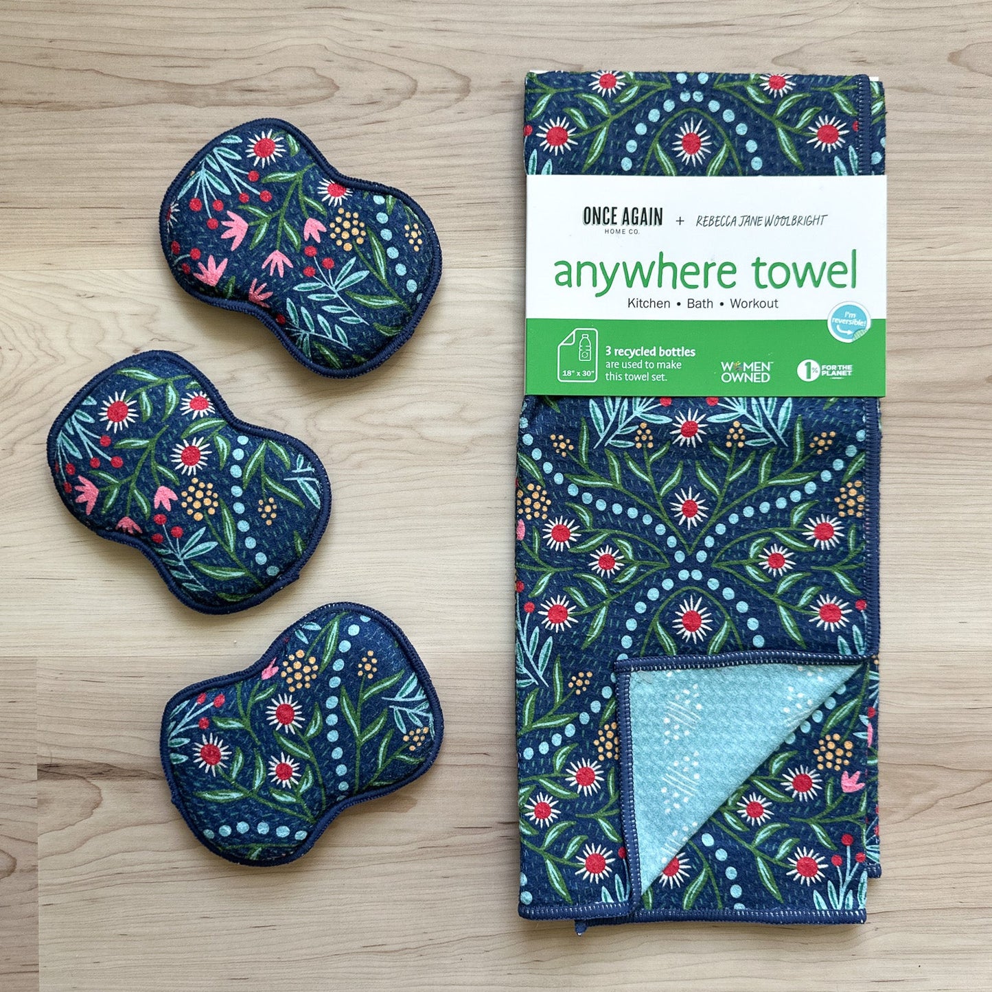 Glitz Reversible Tea Towel
