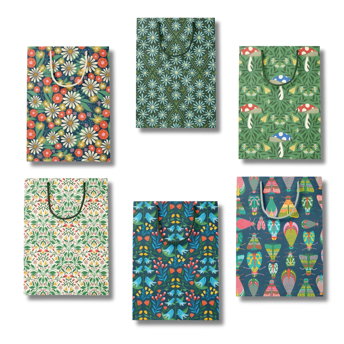 Undergrowth Gift Bag - Rebecca Jane Woolbright - - gift bag