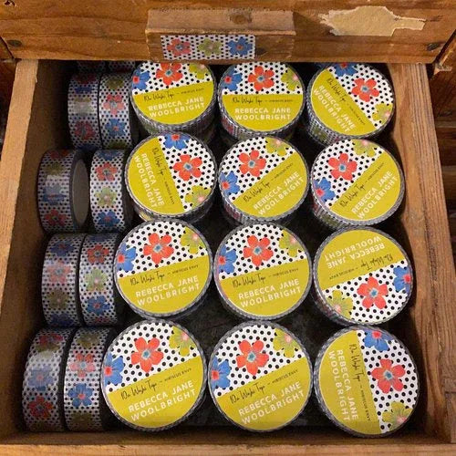 Hibiscus Envy Washi Tape - Rebecca Jane Woolbright - - Washi Tape