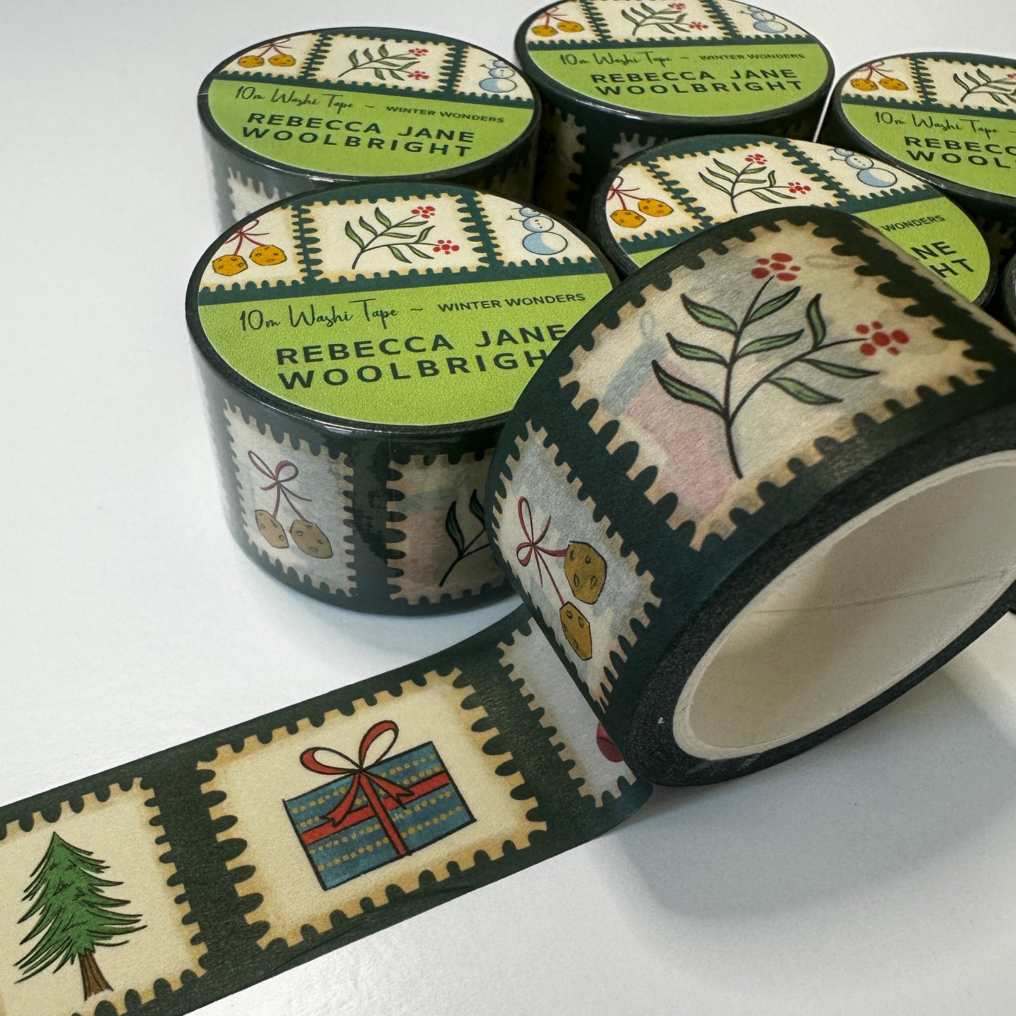 Winter Wonders 1 inch washi tape