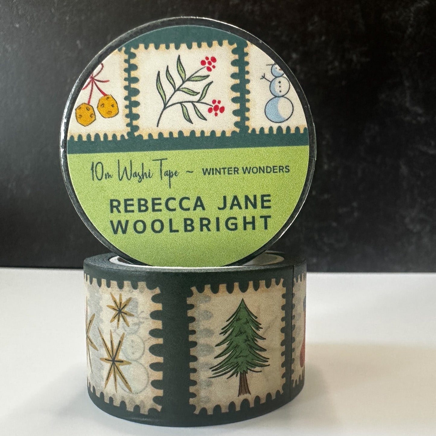 Winter Wonders 1 inch washi tape
