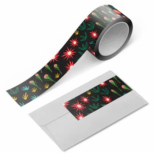 Midnight Garden Washi Tape - Rebecca Jane Woolbright - - Washi Tape