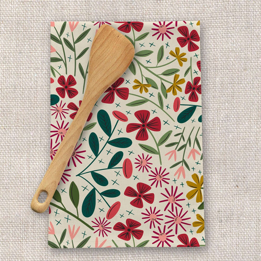 Overflow Garden Tea Towel