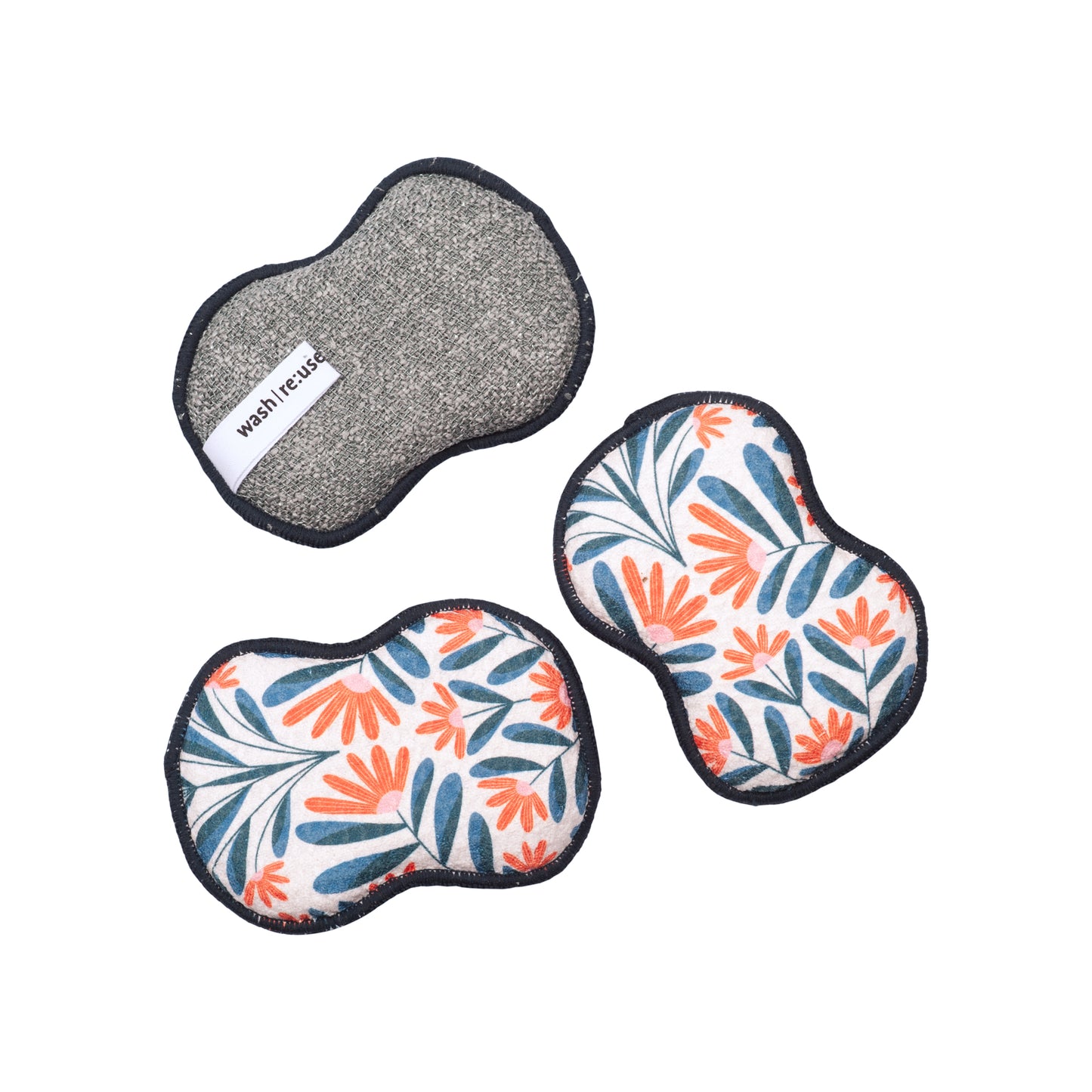 Snowflora Re:usable Sponges (set of 3)