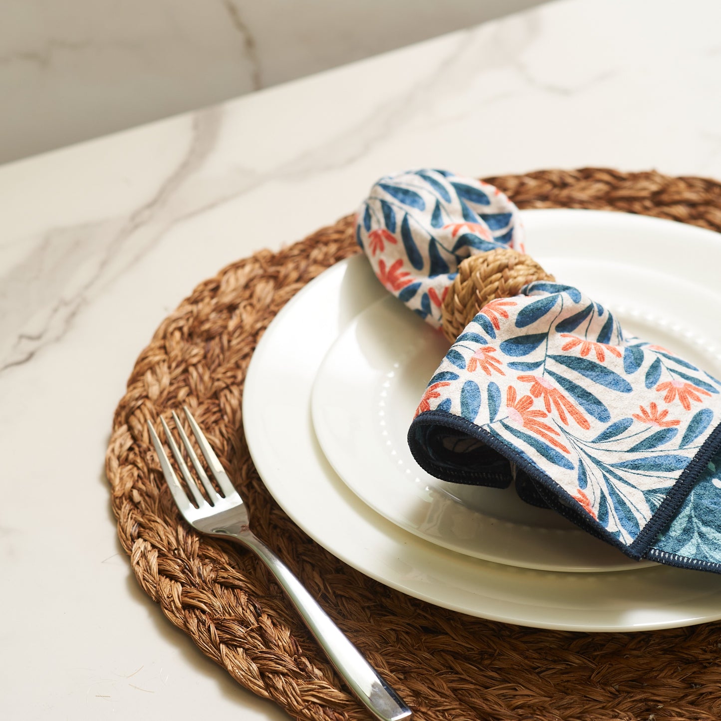 Snowflora Reversible Tea Towel