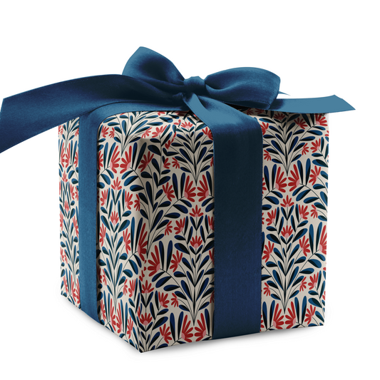 Snowflora Wrapping Paper