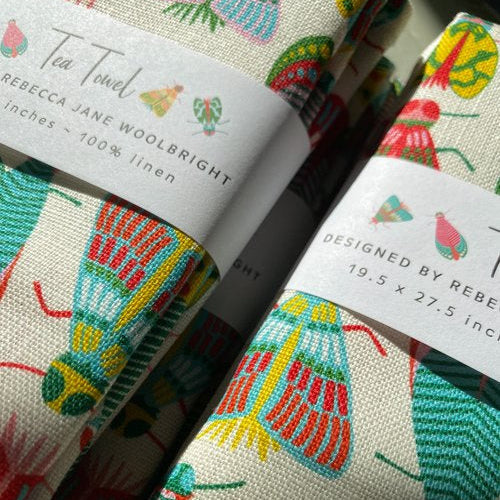 Spring Glow Tea Towel