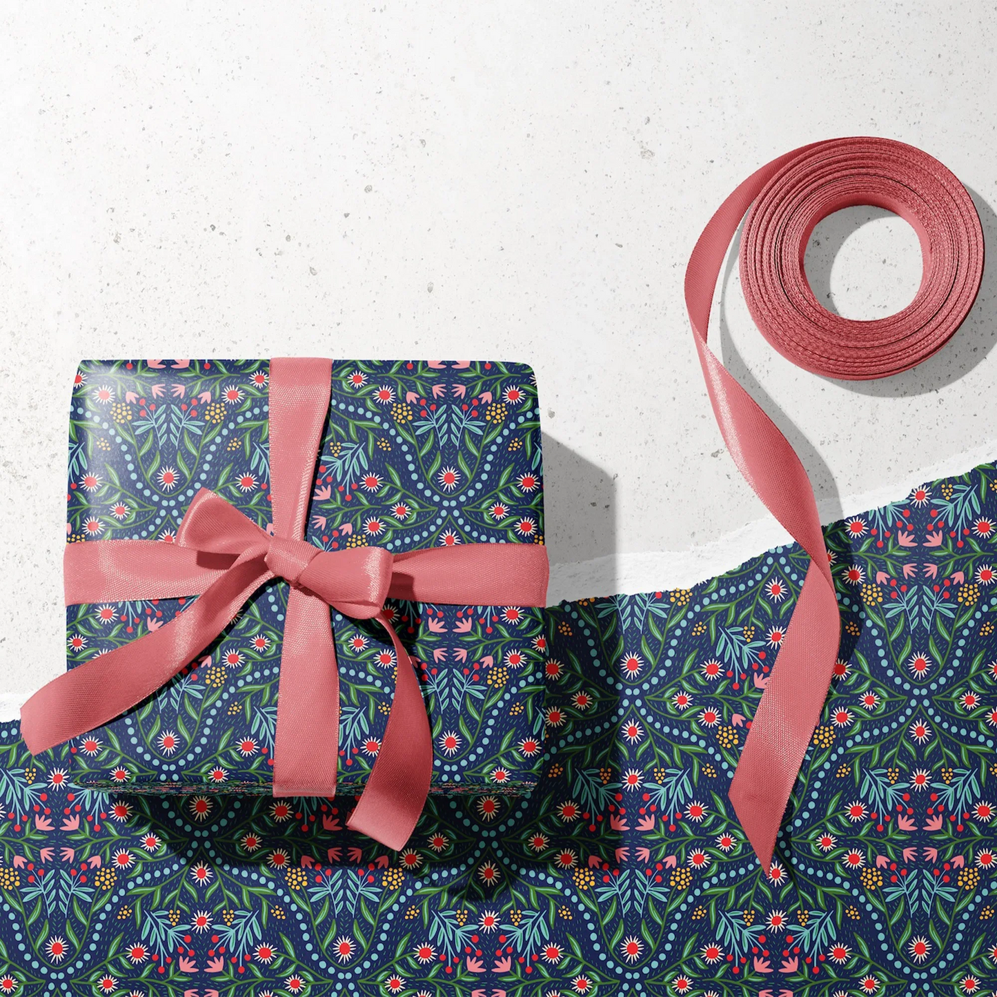 Glitz Wrapping Paper - Rebecca Jane Woolbright - holiday shop-wrapping paper - wrapping paper