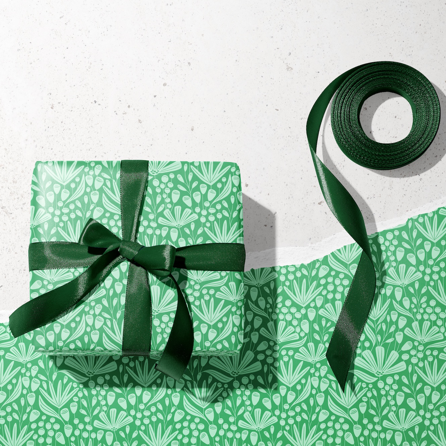 Paint it Green Wrapping Paper