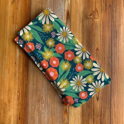 Summer Bounty Tea Towel - Rebecca Jane Woolbright - - Tea Towel