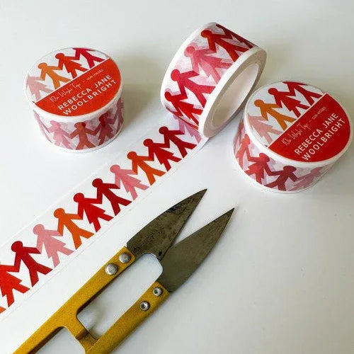 Sun-kissed 1 Inch washi tape - Rebecca Jane Woolbright - - Washi Tape