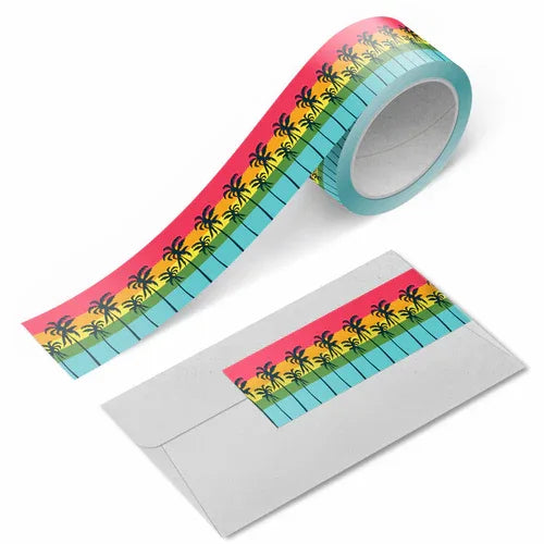 Swaying Palms Washi Tape - Rebecca Jane Woolbright - - Washi Tape