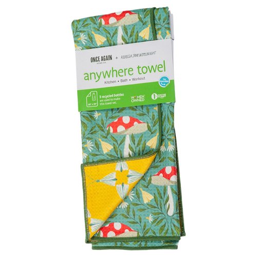 Undergrowth Reversible Tea Towel