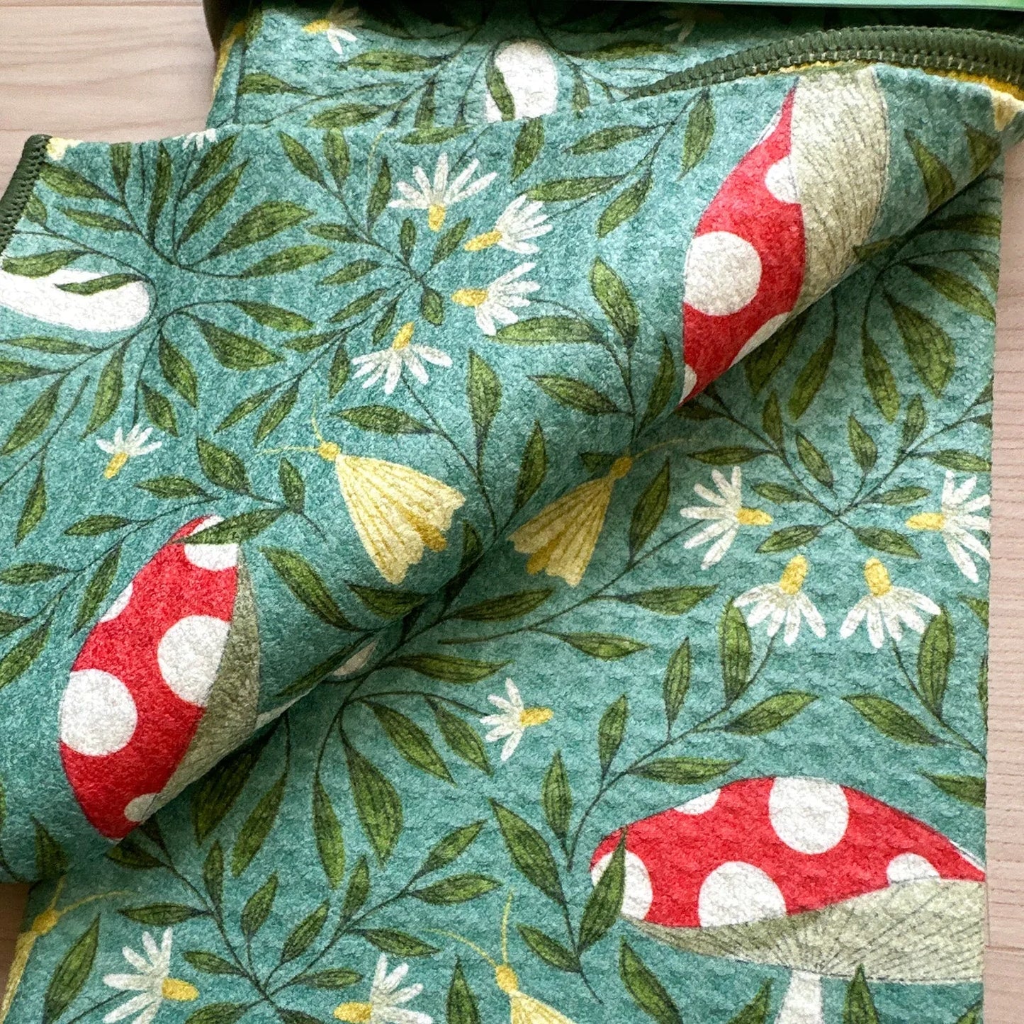 Undergrowth Reversible Tea Towel - Rebecca Jane Woolbright - - Tea Towel