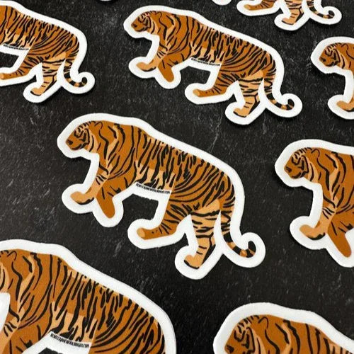 Wild Side Vinyl Sticker - Rebecca Jane Woolbright - - Stickers