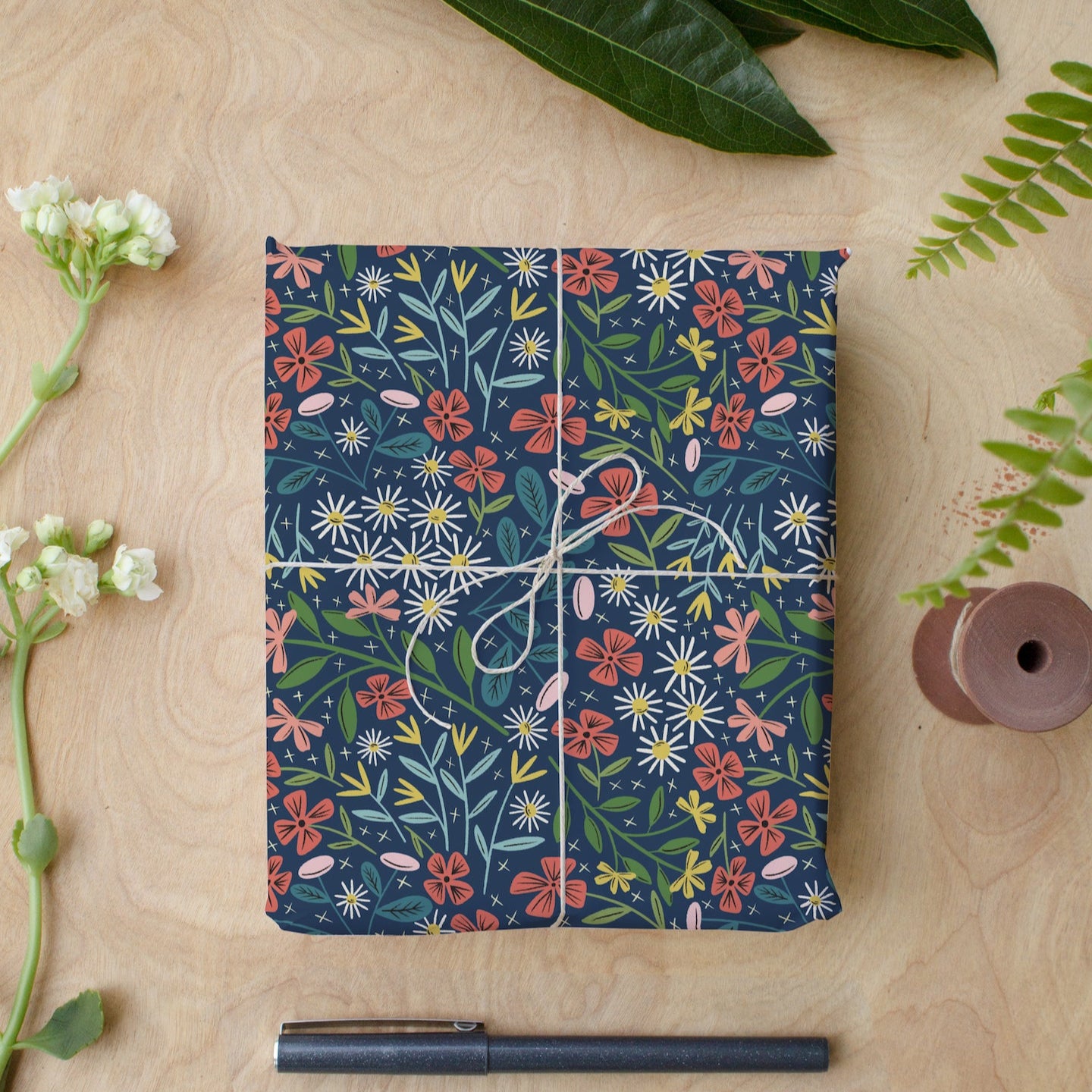 Overflow Garden Wrapping Paper
