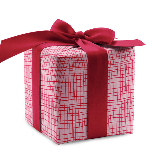 Sketchy Plaid Wrapping Paper