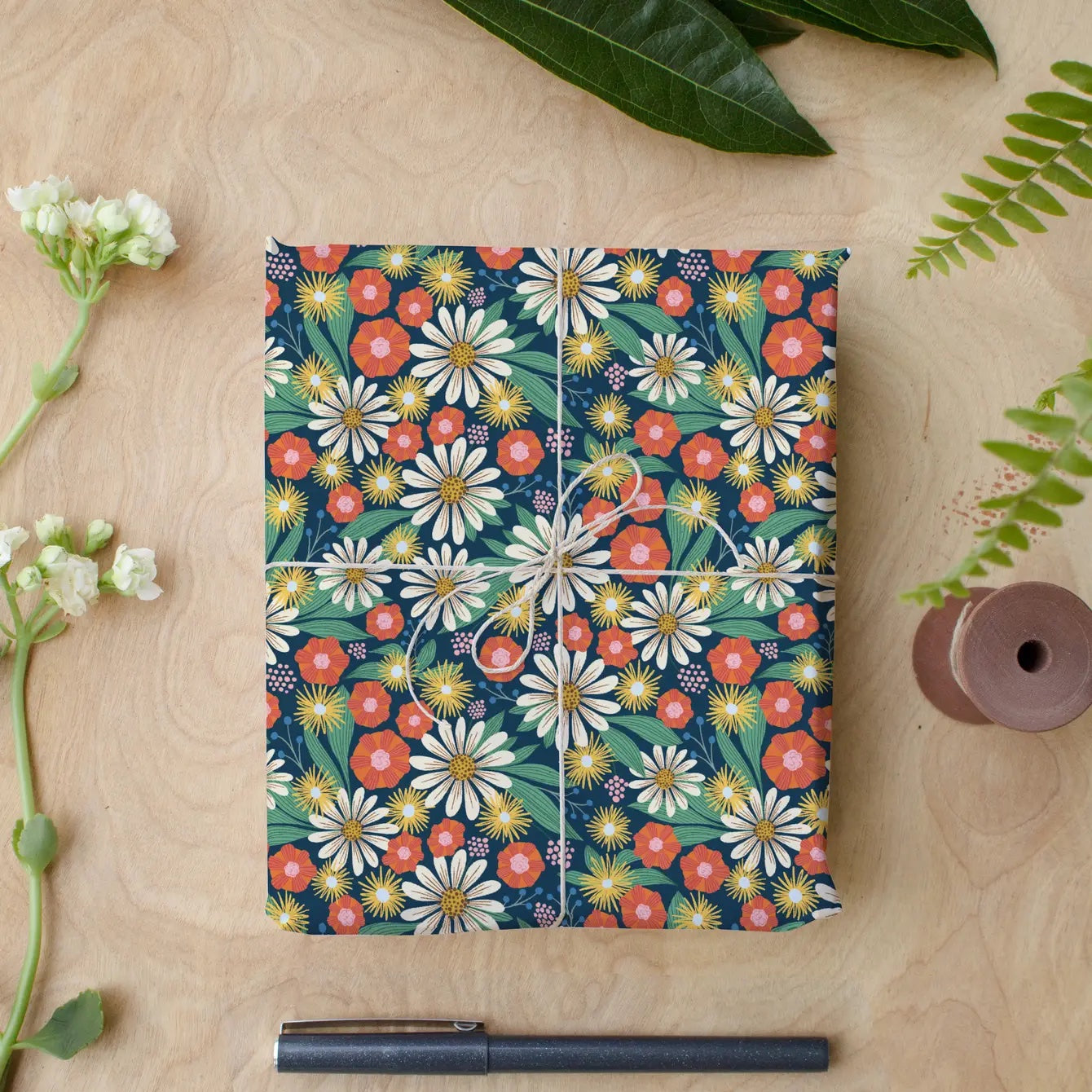 Summer Bounty Wrapping Paper