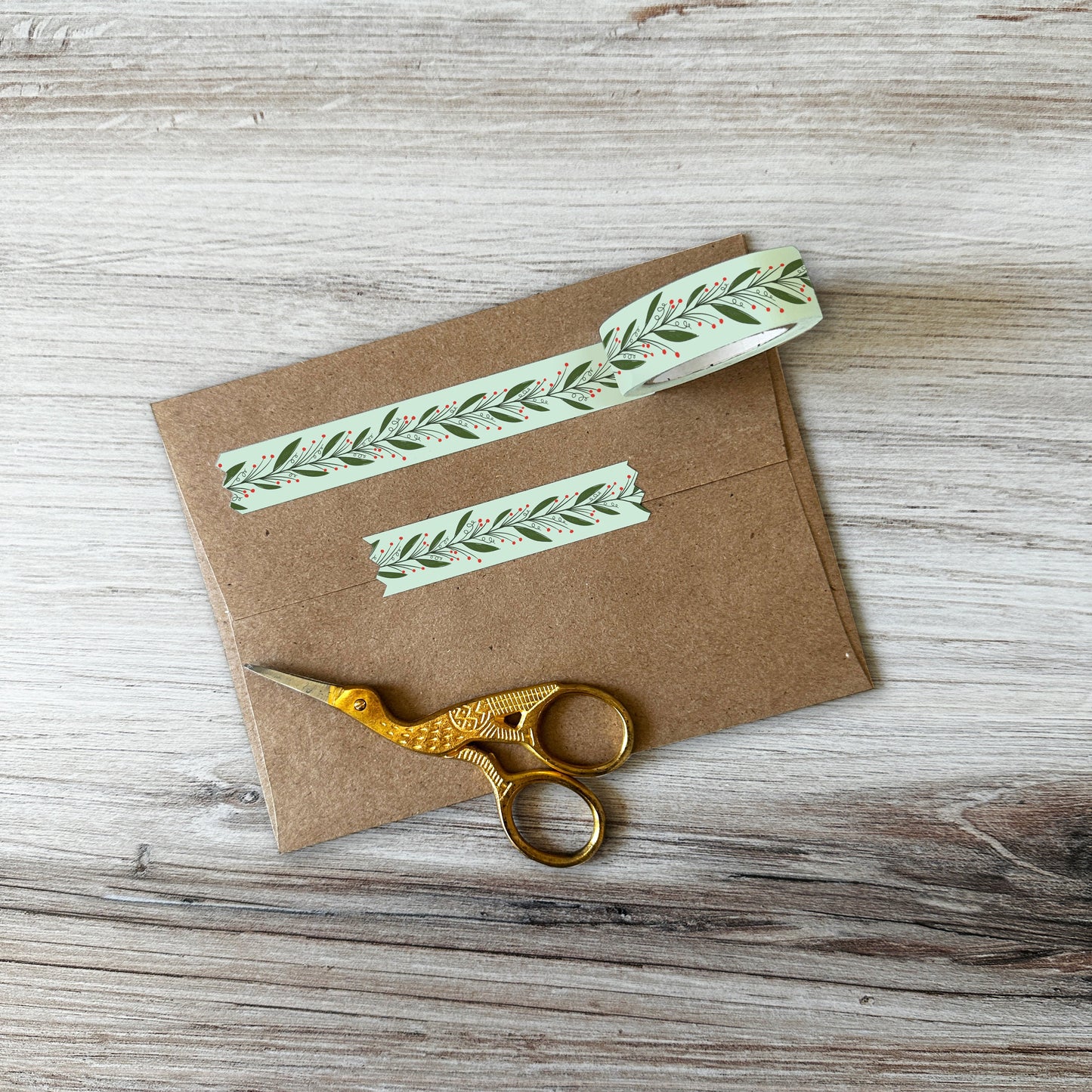 Mistletoe 1 Inch Washi Tape