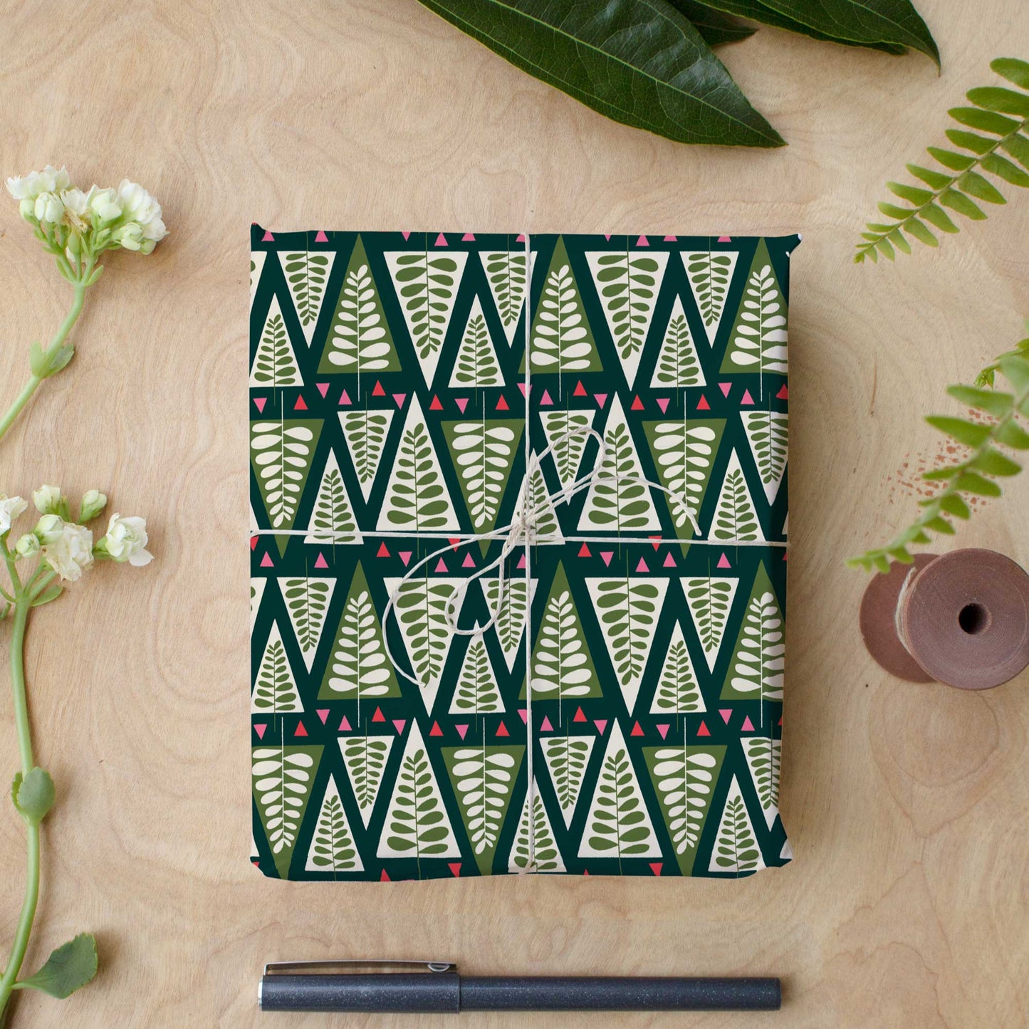 Deep Forest Wrapping Paper