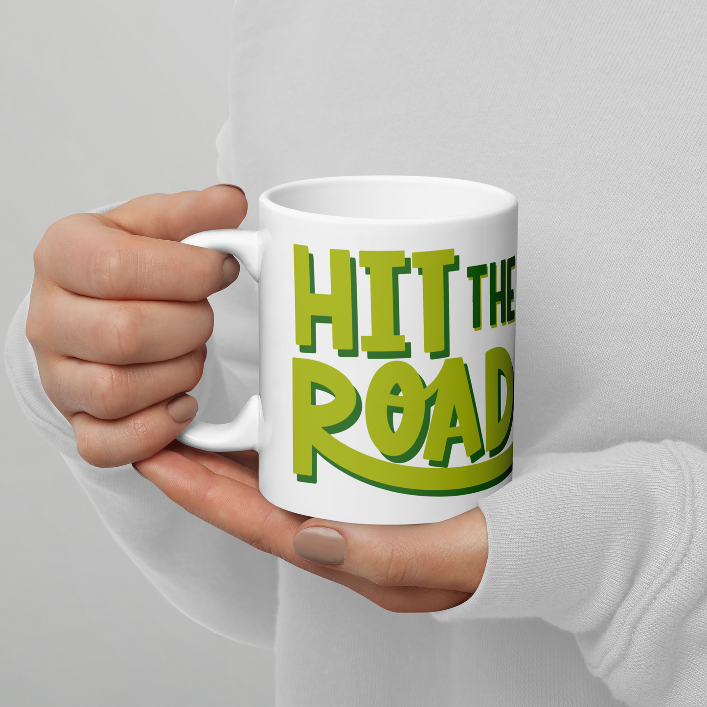 Hit The Road 15 oz mug