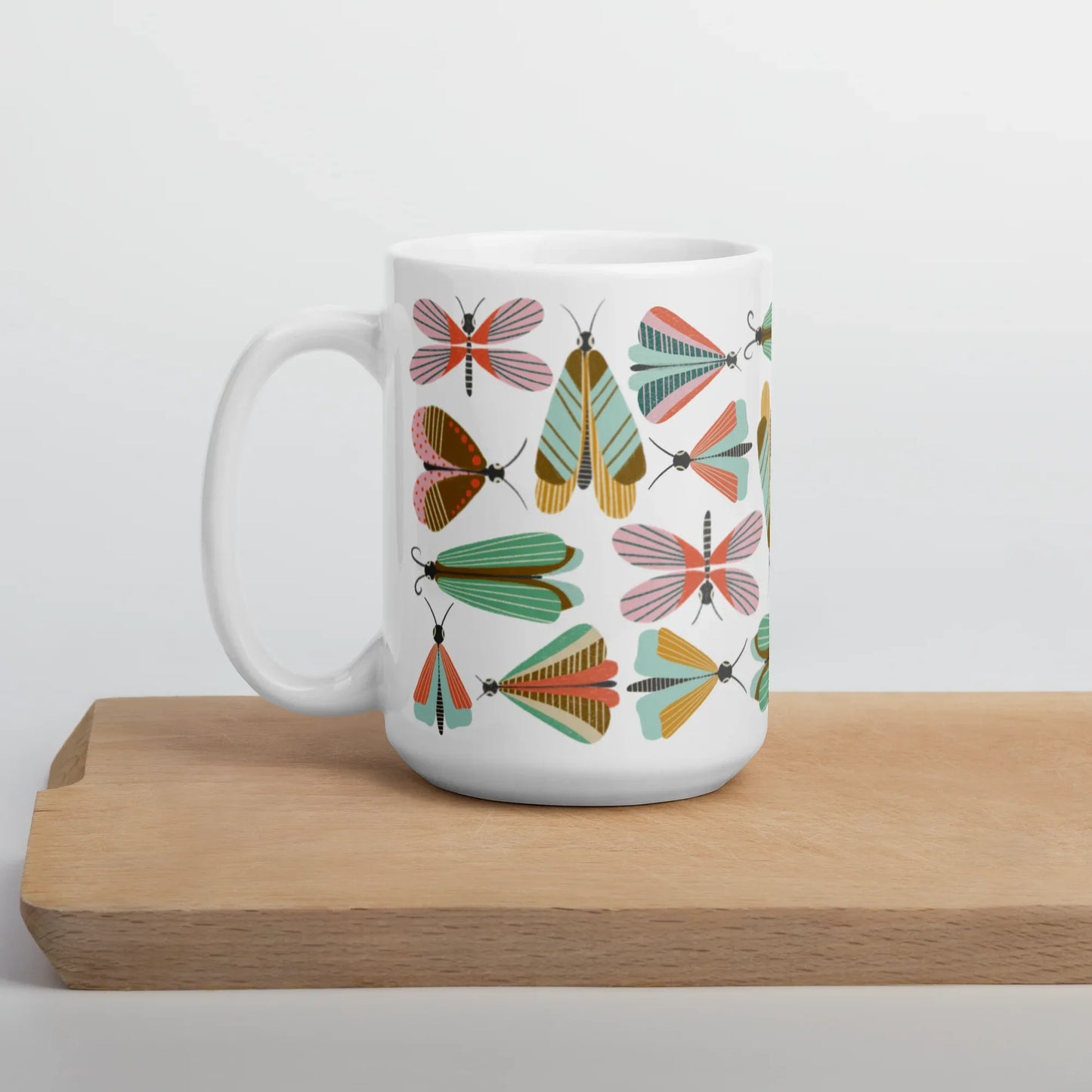 Flight Plan 15 oz mug - Rebecca Jane Woolbright - - Mug
