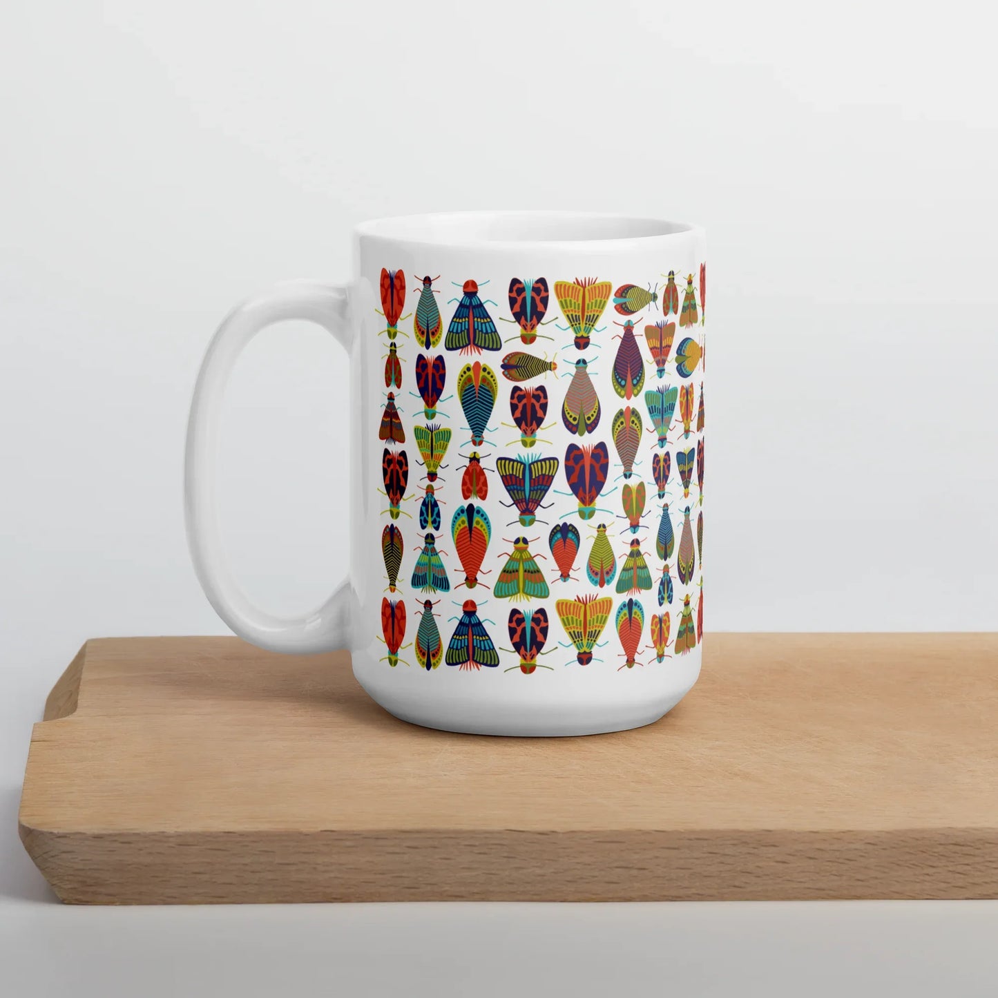 Fall Bug 15 oz mug - Rebecca Jane Woolbright - - Mug