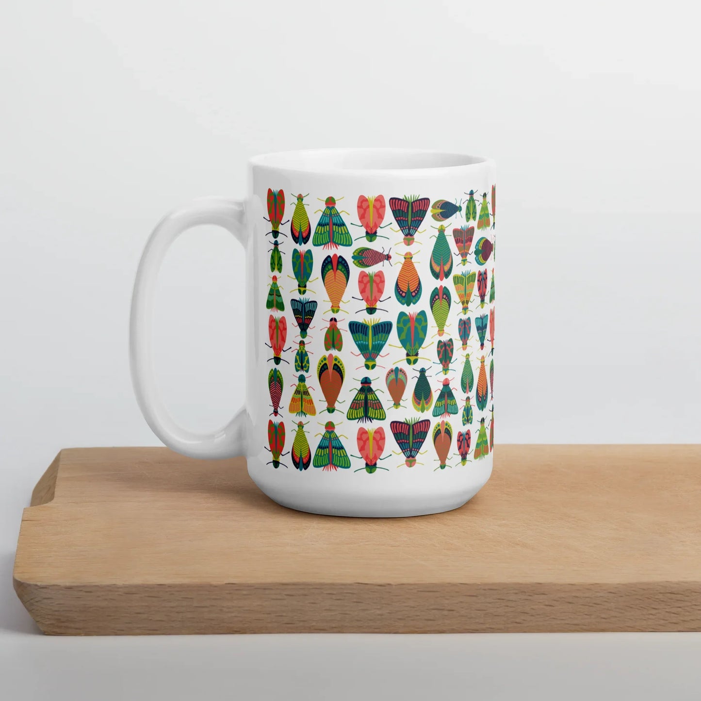 Summer Bug 15 oz mug - Rebecca Jane Woolbright - - Mug