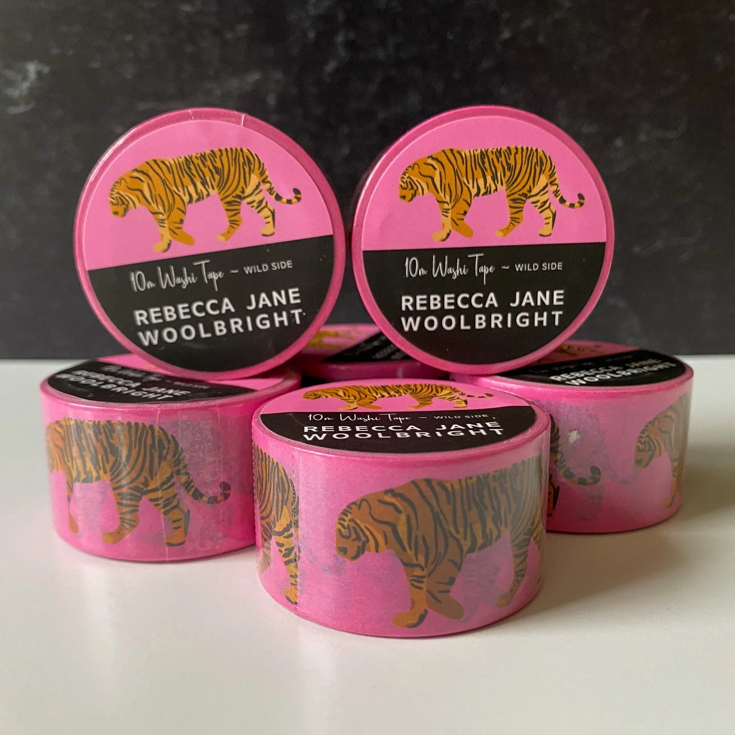 Wild Side 1 inch Washi Tape - Rebecca Jane Woolbright - - Washi Tape