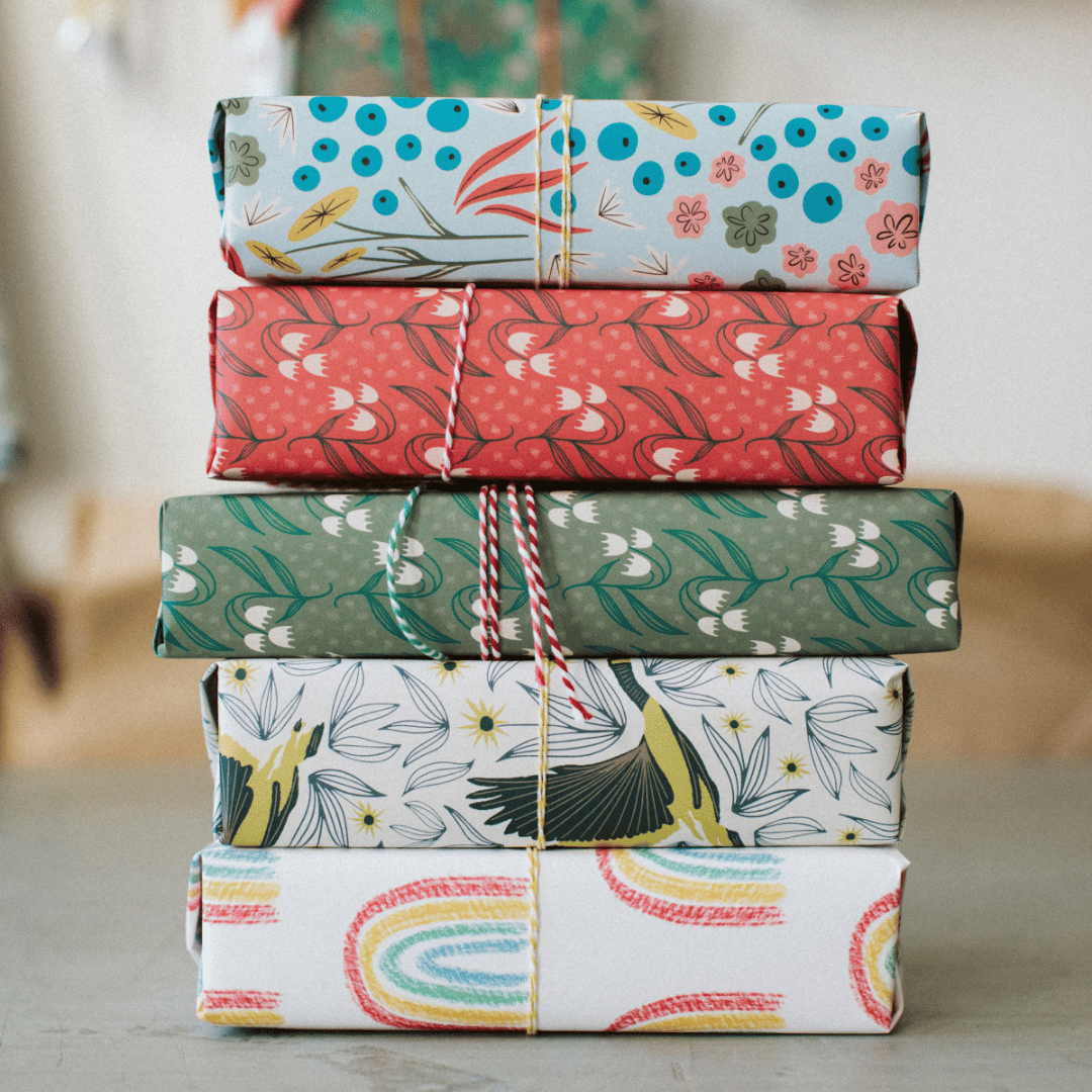 Simplicity Pattern Wrapping Paper Colorful Patterned Wrapping Paper You'll Want to Save – Rebecca Jane ...