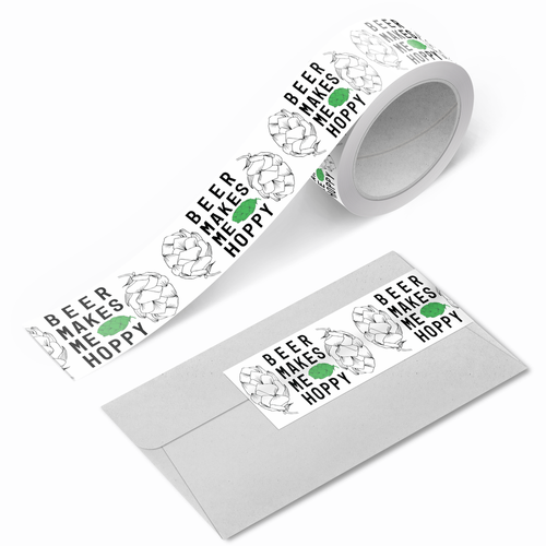 Beer Makes Me Hoppy Washi Tape